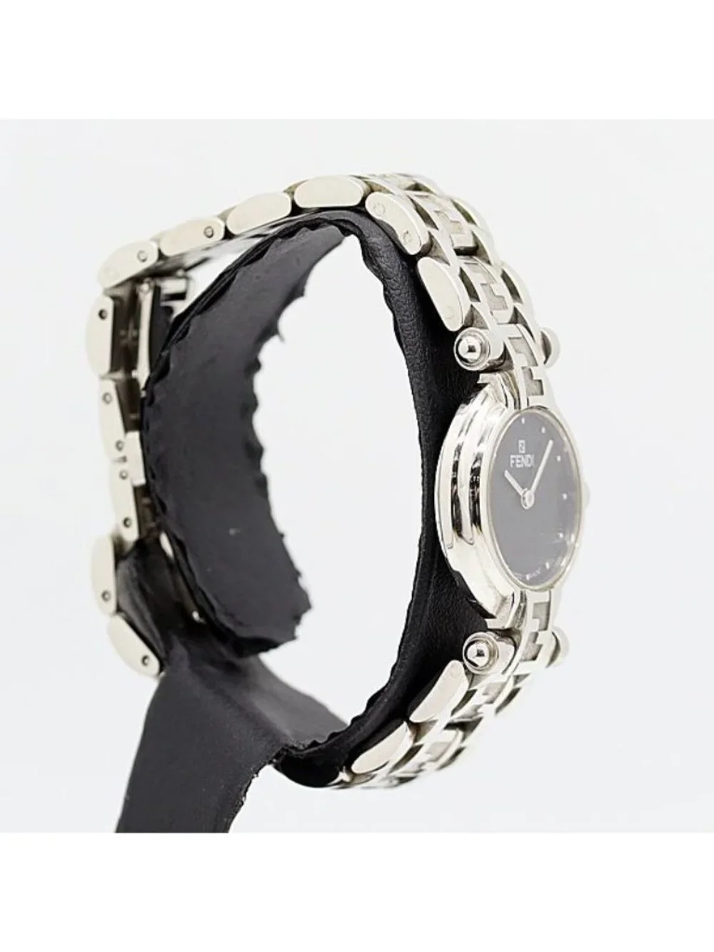 Fendi and Quartz Black Dial Watch